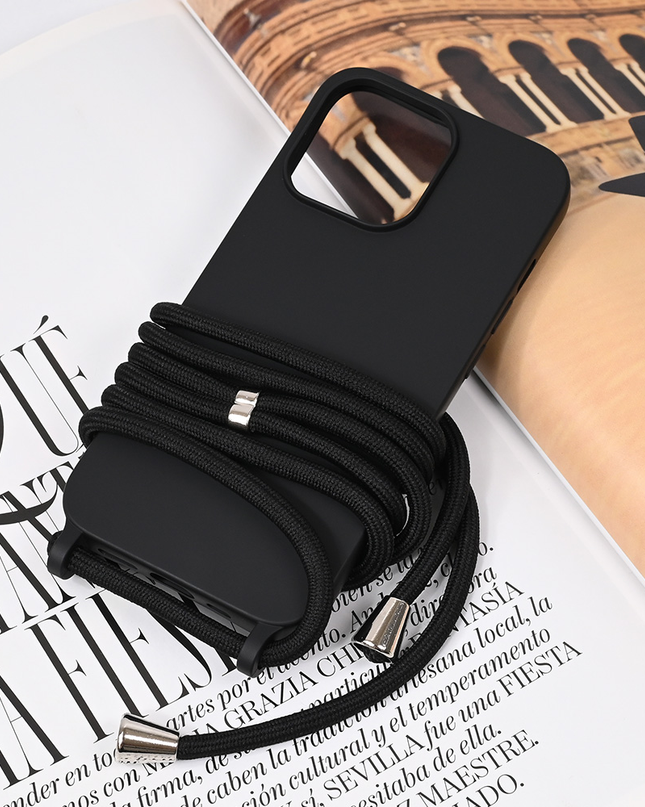 Torbica Crossbody za iPhone 13 Pro 6.1 crna