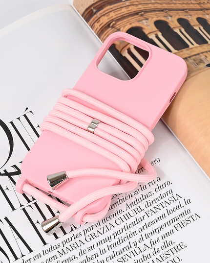 Torbica Crossbody za iPhone 13 Pro 6.1 roze