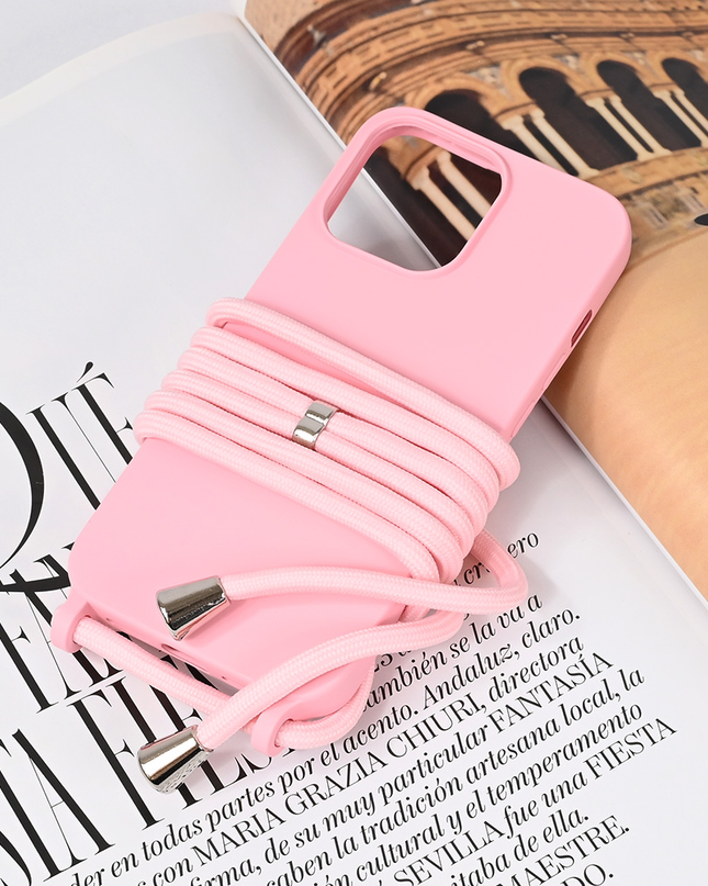 Torbica Crossbody za iPhone 13 Pro 6.1 roze