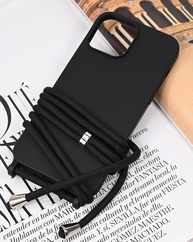 Torbica Crossbody za iPhone 13 Pro Max 6.7 crna
