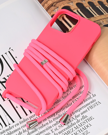 Torbica Crossbody za iPhone 13 Pro Max 6.7 pink