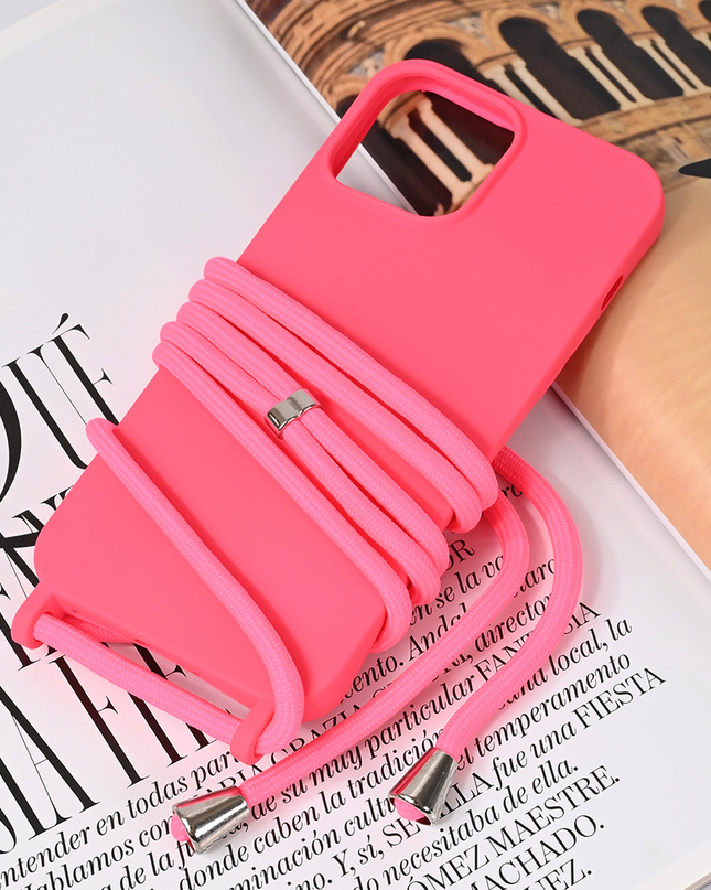 Torbica Crossbody za iPhone 13 Pro Max 6.7 pink