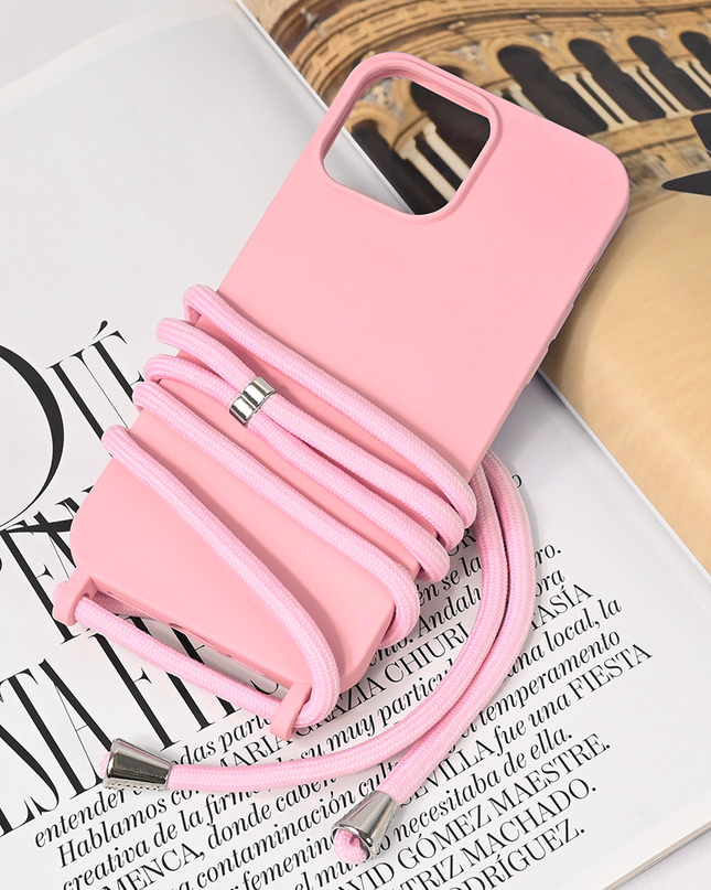 Torbica Crossbody za iPhone 13 Pro Max 6.7 roze