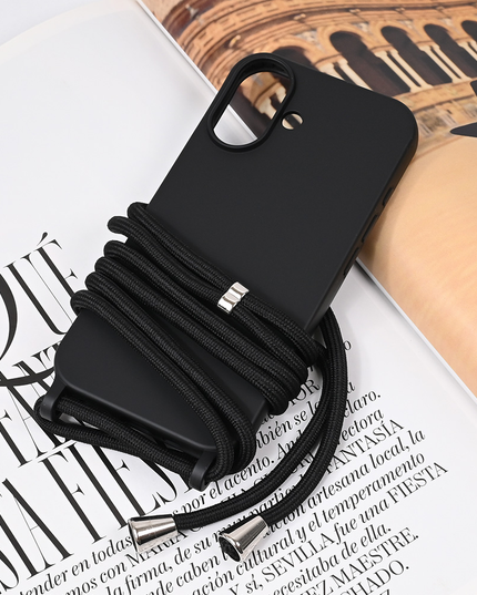Torbica Crossbody za iPhone 16 6.1 crna