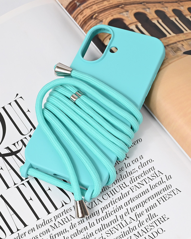 Torbica Crossbody za iPhone 16 6.1 mint