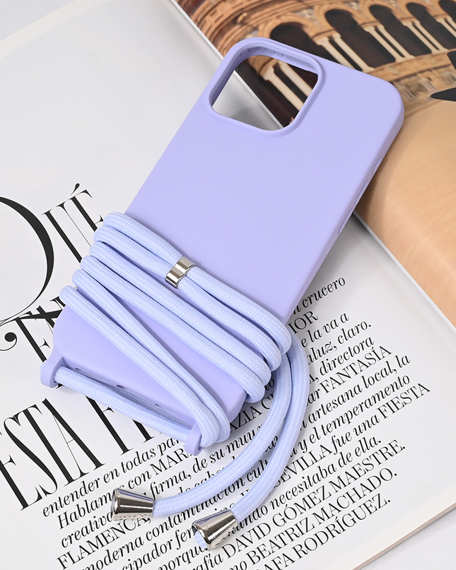 Torbica Crossbody za iPhone 16 Pro Max 6.9 ljubicasta
