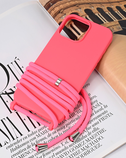 Torbica Crossbody za iPhone 16 Pro Max 6.9 pink