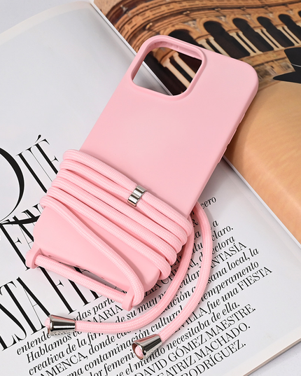 Torbica Crossbody za iPhone 16 Pro Max 6.9 roze