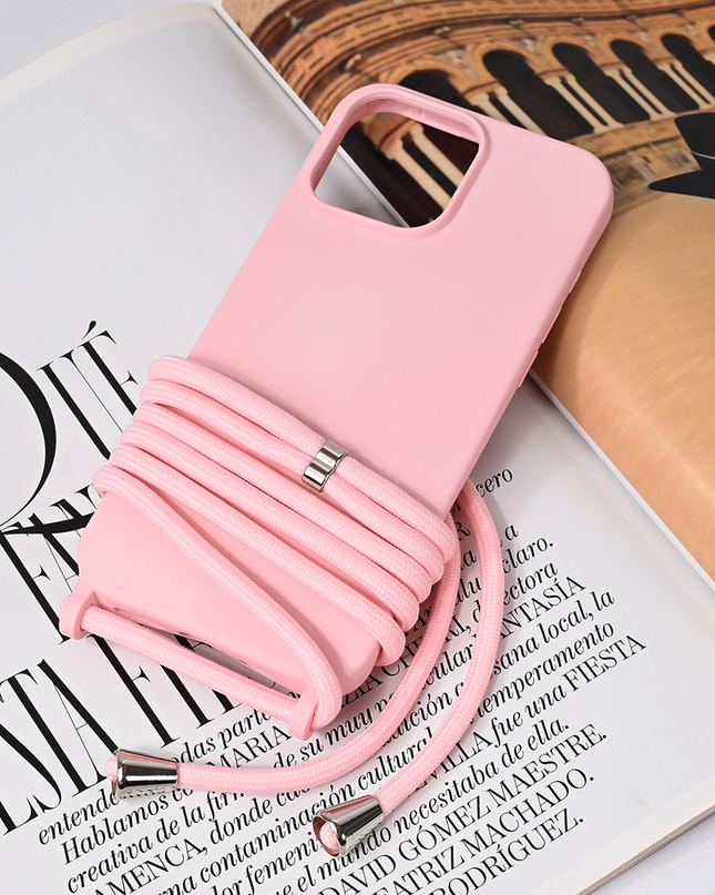 Torbica Crossbody za iPhone 16 Pro Max 6.9 roze