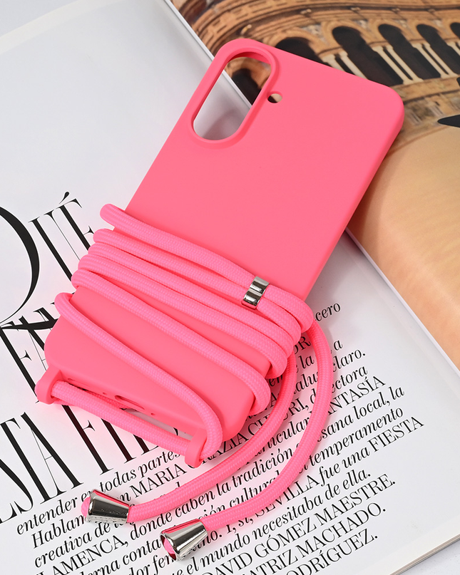 Torbica Crossbody za Samsung A366B Galaxy A36 pink