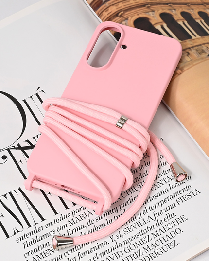 Torbica Crossbody za Samsung A566B Galaxy A56 roze