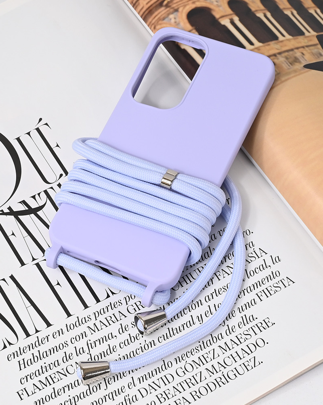 Torbica Crossbody za Samsung S931B Galaxy S25 ljubicasta