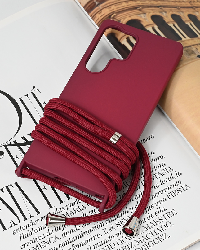 Torbica Crossbody za Samsung S938B Galaxy S25 Ultra bordo