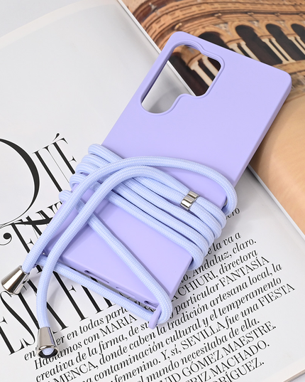 Torbica Crossbody za Samsung S938B Galaxy S25 Ultra ljubicasta