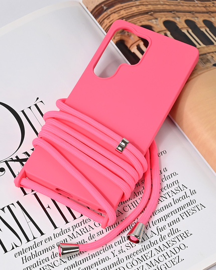 Torbica Crossbody za Samsung S938B Galaxy S25 Ultra pink