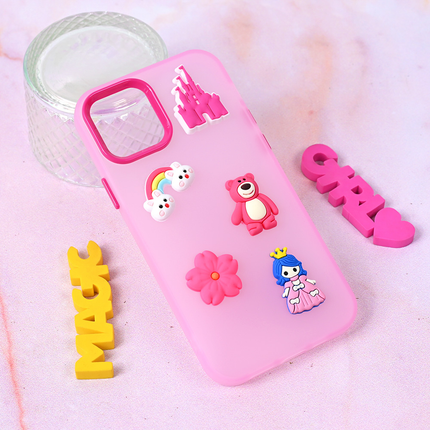 Torbica Cute za iPhone 12 6.1 pink