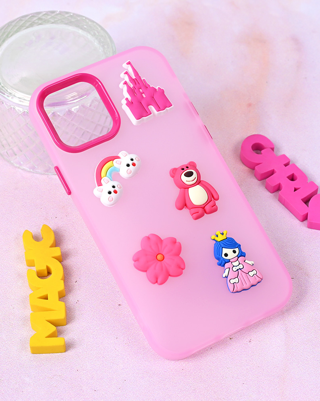 Torbica Cute za iPhone 12 Pro 6.1 pink