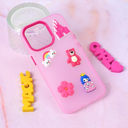 Torbica Cute za iPhone 13 Pro 6.1 pink