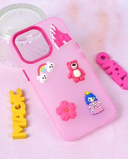 Torbica Cute za iPhone 13 Pro 6.1 pink