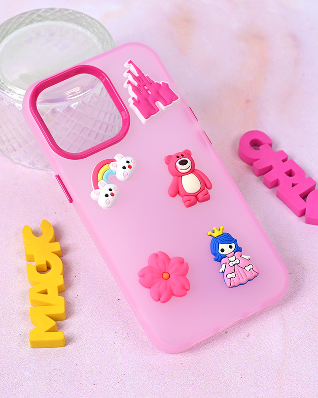 Torbica Cute za iPhone 13 Pro 6.1 pink