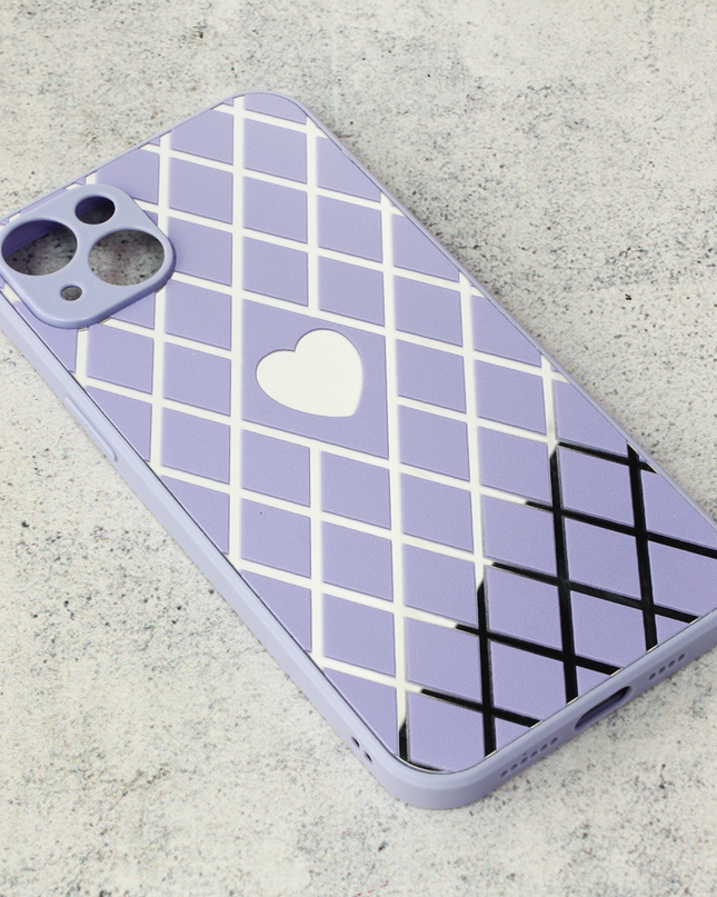 Torbica Diamond Heart za iPhone 14 Plus 6.7