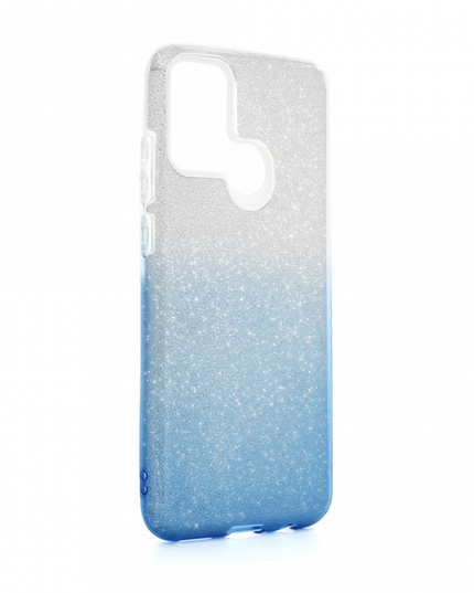 Torbica Double Crystal Dust za Huawei Honor 9A plavo