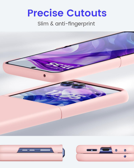 Torbica Flip za Motorola Razr 50 Ultra ljubicasta