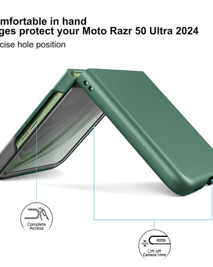 Torbica Flip za Motorola Razr 50 Ultra plava