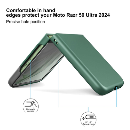 Torbica Flip za Motorola Razr 50 Ultra roze