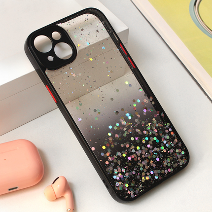 Torbica Frame Glitter za iPhone 15 Plus 6.7