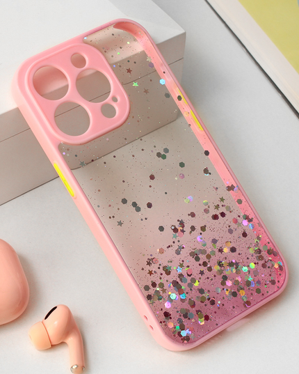 Torbica Frame Glitter za iPhone 15 Pro 6.1