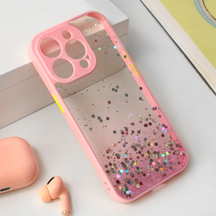 Torbica Frame Glitter za iPhone 15 Pro 6.1