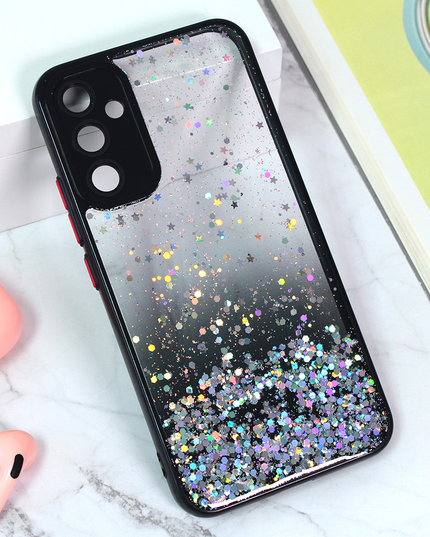 Maska Frame Glitter za Samsung A346B Galaxy A34 5G crna