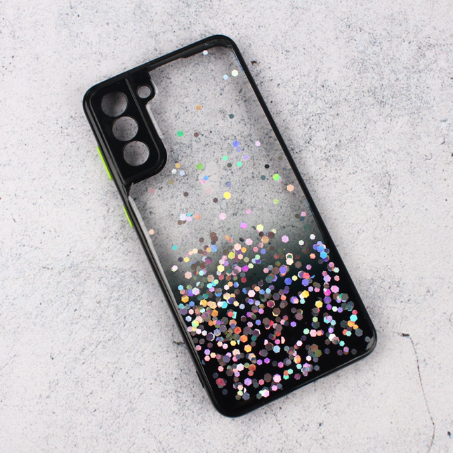 Torbica Frame Glitter za Samsung G996B Galaxy S21 Plus