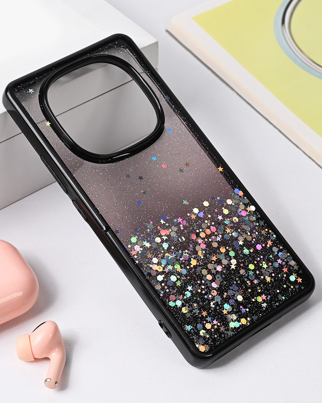 Torbica Frame Glitter za Xiaomi Redmi Note 14 Pro 5G