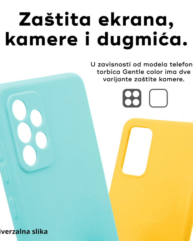 Torbica Gentle Color za Honor X8 mint