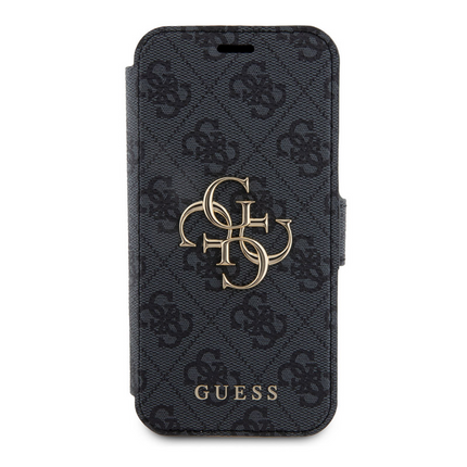 Torbica Guess Bk Pu leather 4G Metal Logo za iPhone 15 Pro 6.1  (GUBKP15L4GMGGR)