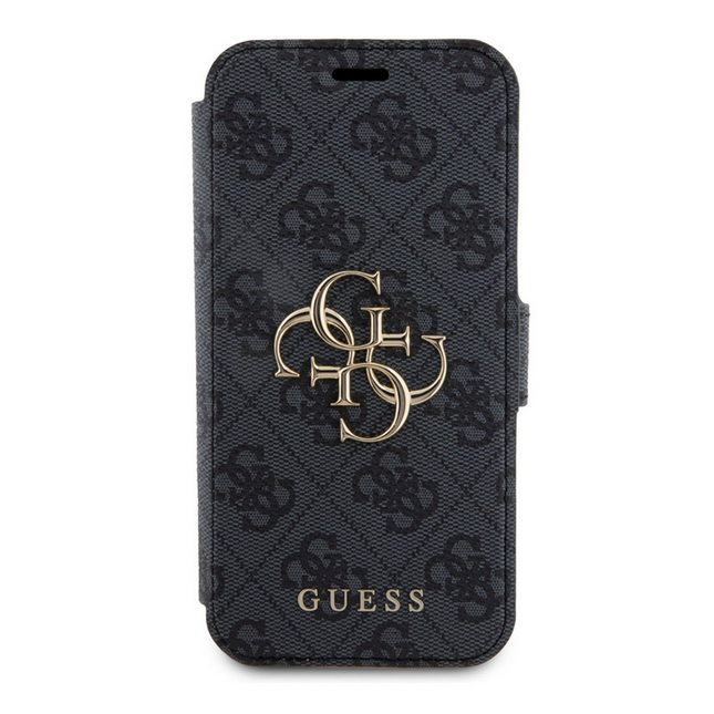 Torbica Guess Bk Pu leather 4G Metal Logo za iPhone 15 Pro 6.1  (GUBKP15L4GMGGR)
