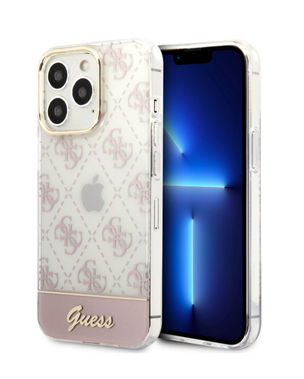 Torbica Guess Hc 4G Electro Script za iPhone 14 Pro 6.1 (GUHCP14LHG4MHP)