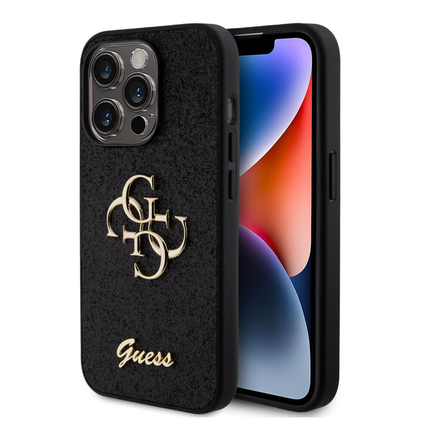 Torbica Guess Hc Fixed Glitter 4G Big Metal Logo za iPhone 15 Pro 6.1  (GUHCP15LHG4SGK)