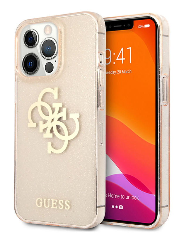 Torbica Guess Hc Glitter Big za iPhone 13 Pro 6.1  (GUHCP13LPCUGL4GGO)