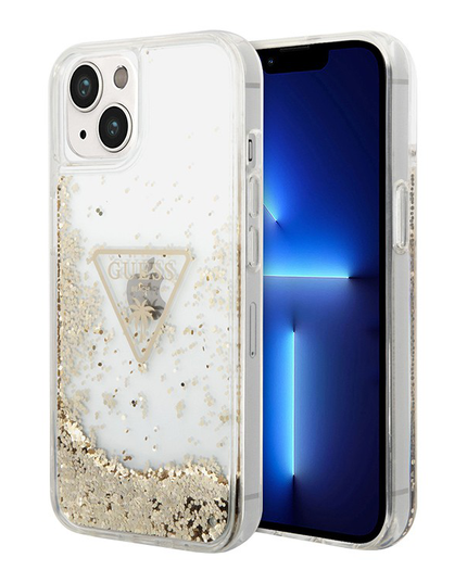 Torbica Guess Hc Liquid Glitter Triangle za iPhone 14  Plus 6.7  (GUHCP14MLFCTPT)