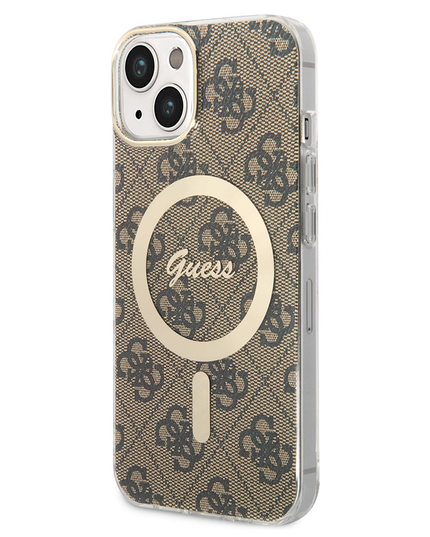 Torbica Guess Hc Magsafe IML 4G Pattern za iPhone 15 6.1  (GUHMP15SH4STW)