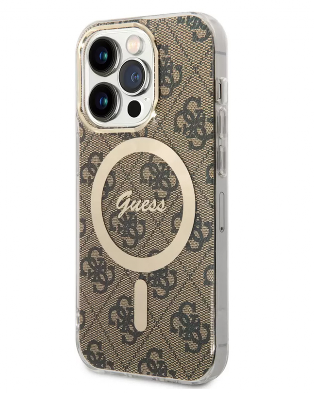 Torbica Guess Hc Magsafe IML 4G Pattern za iPhone 15 Pro Max 6.7  (GUHMP15XH4STW)