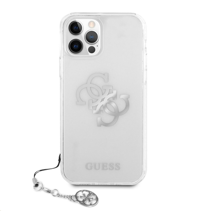 Torbica Guess Hc PC 4G Metal Charm za iPhone 12 Pro Max 6.7  (GUHCP12LKS4GSI)