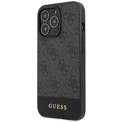 Torbica Guess Hc PC/TPU 4G Pu Bottom Stripe za iPhone 15 Pro 6.1  (GUHCP15LG4GLGR)