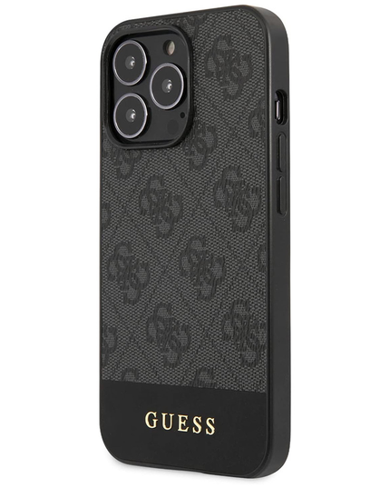Torbica Guess Hc PC/TPU 4G Pu Bottom Stripe za iPhone 15 Pro 6.1  (GUHCP15LG4GLGR)