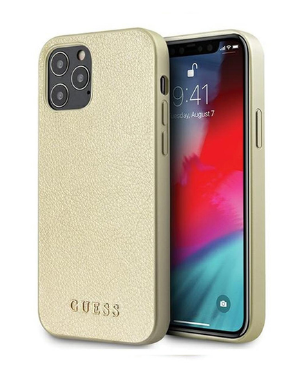 Torbica Guess Hc PC/TPU Iridescent za iPhone 12/12  Pro 6.1  (GUHCP12MIGLGO)