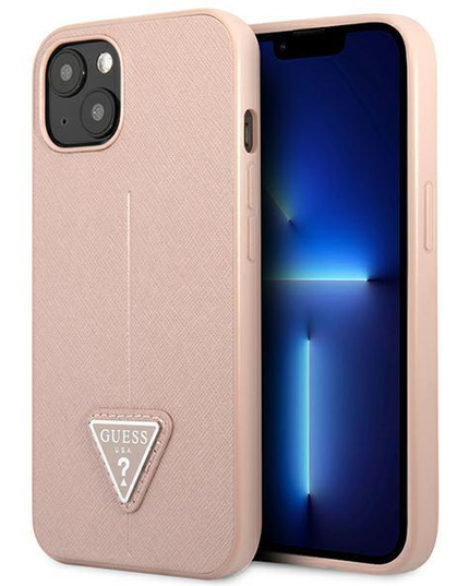Torbica Guess Hc Saffiano PU Triangle za iPhone 14 6.1 (GUHCP14SPSATLP)