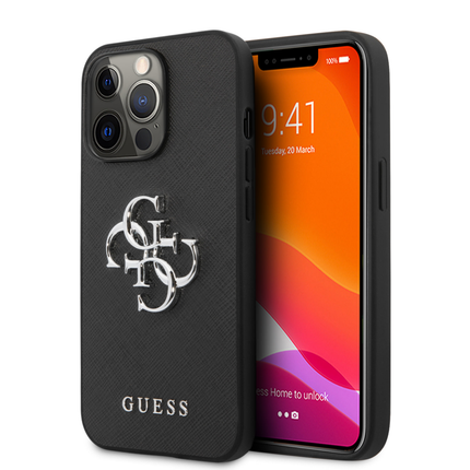 Torbica Guess Saffiano Big za iPhone 13 Pro 6.1  (GUHCP13LSA4GSBK)